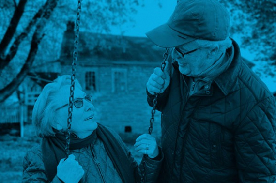 gallery/old-people-couple-together-connected-blue